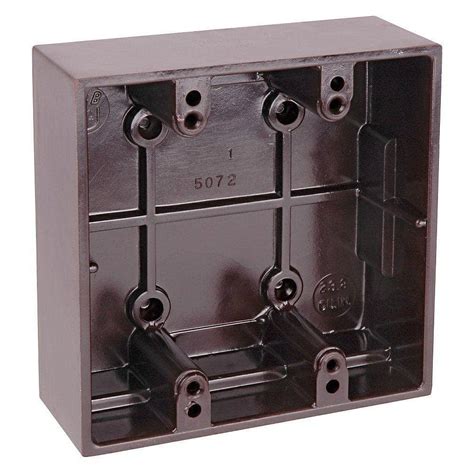 brown surface mount electrical box|electrical boxes for walls.